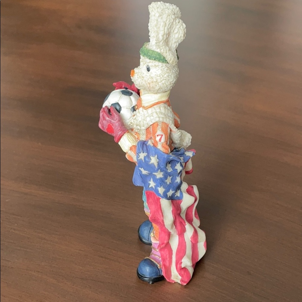 🐰⚽️🇺🇸Bunny with American Flag & soccer Ball